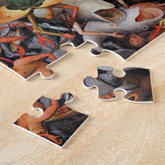 Der Fall der Engel der Rebellen, Pieter Bruegel Puzzle (Seite)