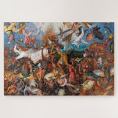Der Fall der Engel der Rebellen, Pieter Bruegel Puzzle (Horizontal)