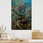 Der Fall der Engel der Rebellen Poster (Küche)