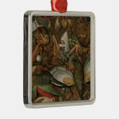 Der Fall der Rebellenengel, 1562 Silbernes Ornament (Rechts)