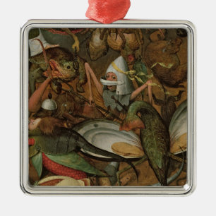 Der Fall der Rebellenengel, 1562 Silbernes Ornament