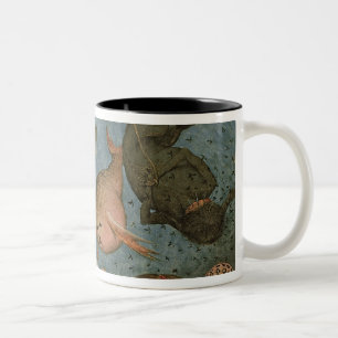 Der Fall der Rebellenengel, 1562 Zweifarbige Tasse