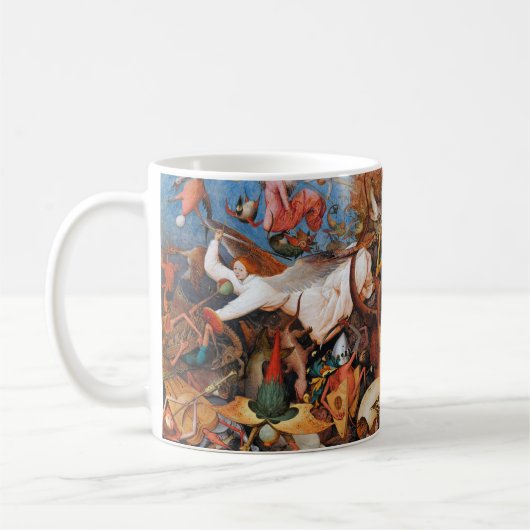 Der Fall der Rebellengel, Pieter Bruegel Kaffeetasse (Links)