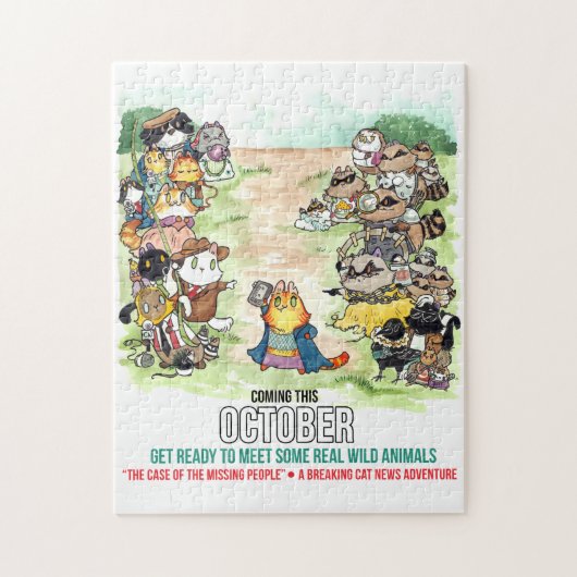 Der Fall der Vermissten Menschen Puzzle (Vertikal)