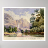 Der Fall der Yo-Semite. 600 Meter. Poster (Vorne)