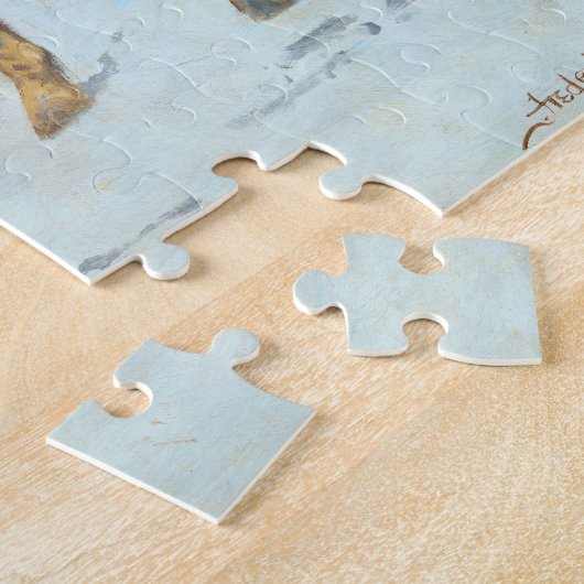 Der Fall des Cowboy durch Frederic Remington Puzzle (Seite)