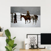 Der Fall des Cowboy Poster (Heimbüro)