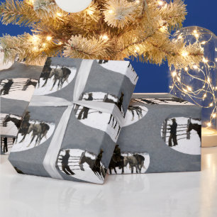 Der Fall des Cowboys 1895 Frederic Remington  Geschenkpapier