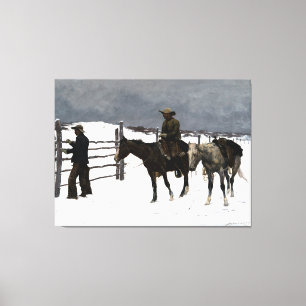 Der Fall des Cowboys 1895 Frederic Remington Leinwanddruck