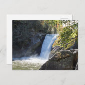 Der Fall des Elchs in den Blue Ridge Mountains Nor Postkarte (Vorne/Hinten)