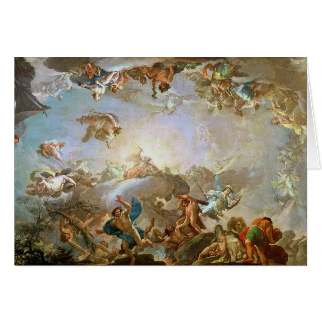 Der Fall des Giants, der Olymp, 1764 belagert (oi (Vorderseite (Horizontal))