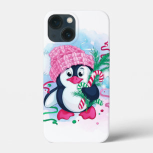 Der Fall des heiteren Holiday Penguin Case-Mate-iP Case-Mate iPhone Hülle