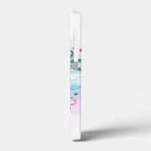 Der Fall des heiteren Holiday Penguin Case-Mate-iP Case-Mate iPhone Hülle (Rückseite / Links)