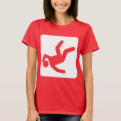 Der Fall des Mannes - Weiß T-Shirt (Vorderseite)