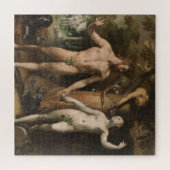 Der Fall des Menschen 1592 Adam und Eve Van Harlee Puzzle (Horizontal)