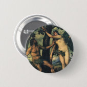 Der Fall des Menschen; Adam und Eva von Tizian Button (Vorne & Hinten)