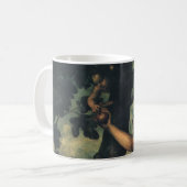 Der Fall des Menschen; Adam und Eva von Tizian Kaffeetasse (Vorderseite Links)