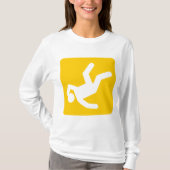 Der Fall des Menschen - Bernstein T-Shirt (Vorderseite)