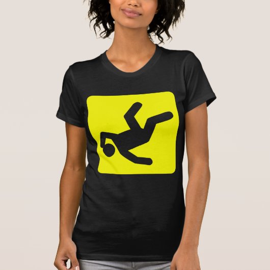 Der Fall des Menschen - gelb T-Shirt (Vorderseite)