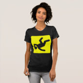 Der Fall des Menschen - gelb T-Shirt (Vorne ganz)