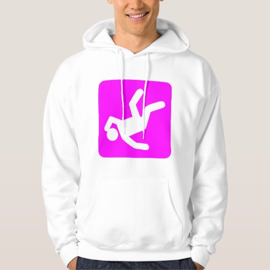 Der Fall des Menschen - Hoodie (Vorderseite)