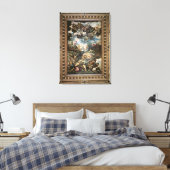 Der Fall des Menschen Leinwanddruck (Insitu (Schlafzimmer))