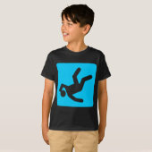 Der Fall des Menschen - Sky Blue T-Shirt (Vorne ganz)