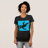 Der Fall des Menschen - Sky Blue T-Shirt (Vorne ganz)