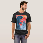 Der Fall des menschlichen Angriffs der Monster T-Shirt (Vorne ganz)