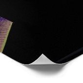 Der Fall des Vermissten Schwarzen Herzens Poster (Ecke)