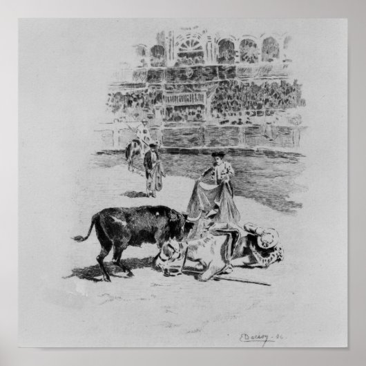 Der Fall eines Picadors Poster (Vorne)