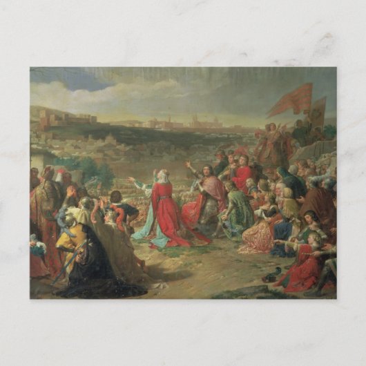 Der Fall Granadas 1492, 1890 Postkarte (Vorderseite)