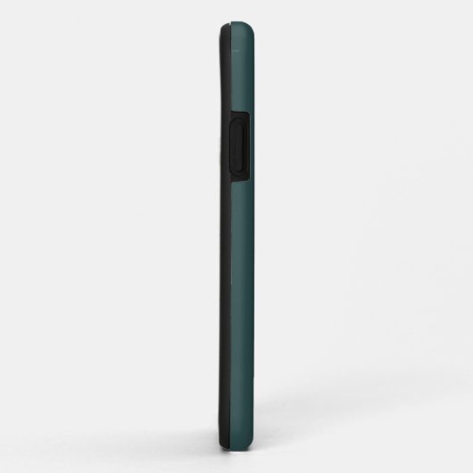 Der Fall Green Editable Monogram Case-Matte iPhone Case-Mate iPhone Hülle (Hinten/Rechts)