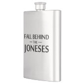 Der Fall hinter den Jungen Flachmann (Links)