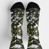 Der Fall "Holly with Snow Wallet" Socken (Oben)
