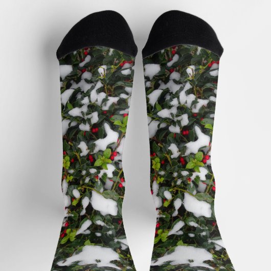 Der Fall "Holly with Snow Wallet" Socken (Oben)