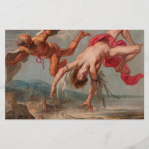 Der Fall Ikarus (von Jakob Peter Gowy) Briefpapier