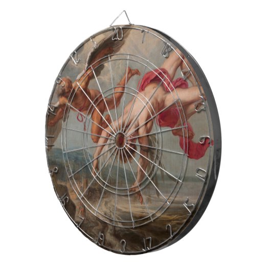 Der Fall Ikarus (von Jakob Peter Gowy) Dartscheibe (Vorderseite rechts)