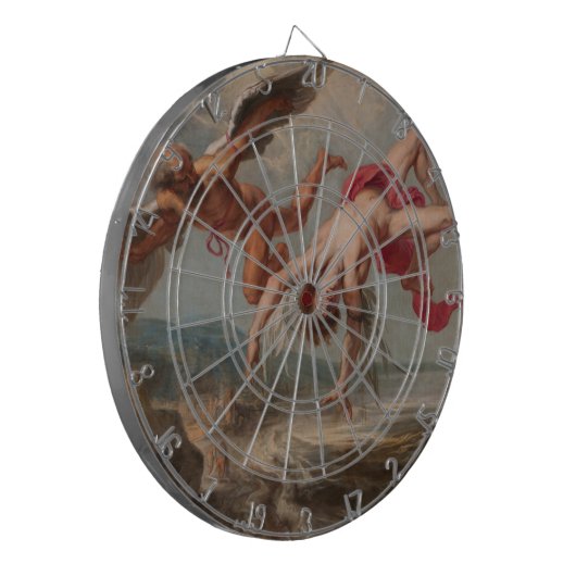 Der Fall Ikarus (von Jakob Peter Gowy) Dartscheibe (Vorderseite Links)