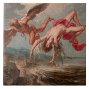 Der Fall Ikarus (von Jakob Peter Gowy) Fliese
