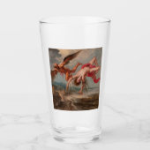 Der Fall Ikarus (von Jakob Peter Gowy) Glas (Vorderseite)