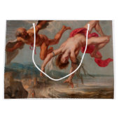 Der Fall Ikarus (von Jakob Peter Gowy) Große Geschenktüte (Vorderseite)