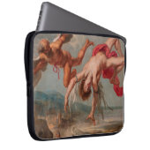 Der Fall Ikarus (von Jakob Peter Gowy) Laptopschutzhülle (Vorne Rechts)