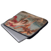 Der Fall Ikarus (von Jakob Peter Gowy) Laptopschutzhülle (Vorne Knopf)