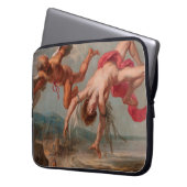 Der Fall Ikarus (von Jakob Peter Gowy) Laptopschutzhülle (Vorderseite Links)