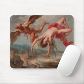 Der Fall Ikarus (von Jakob Peter Gowy) Mousepad (Mit Mouse)