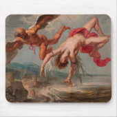 Der Fall Ikarus (von Jakob Peter Gowy) Mousepad (Vorne)