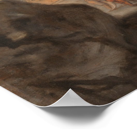 Der Fall Ikarus (von Jakob Peter Gowy) Poster (Ecke)