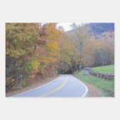 Der Fall in den blauen Bergketten Geschenkpapier Set (Vorderseite 3)