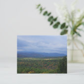 Der Fall in den Blauen Ridge Postkarte (Stehend Vorderseite)